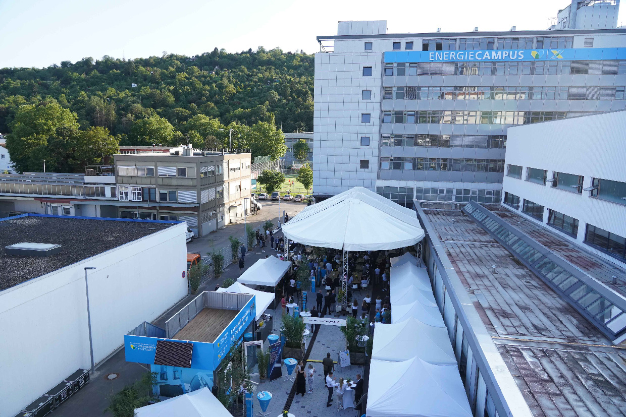 Stadtwerke Stuttgart-Gruppe eröffnet EnergieCampus, Foto: Andreas Rosar, Fotoagentur Stuttgart