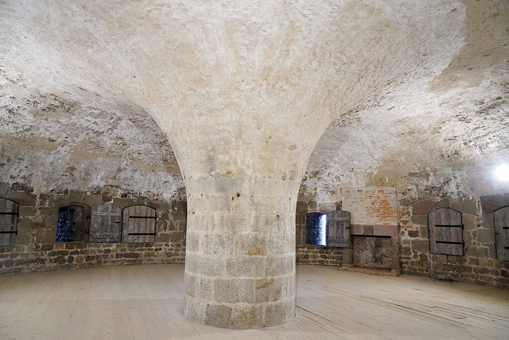 Kelchstützen auf der Insel Tatihou, Foto © Andreas Rosar, Fotoagentur Stuttgart