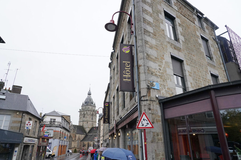 Logis Hotel Le Fruitier in Villedieu, oto: Andreas Rosar, Fotoagentur-Stuttgart.de