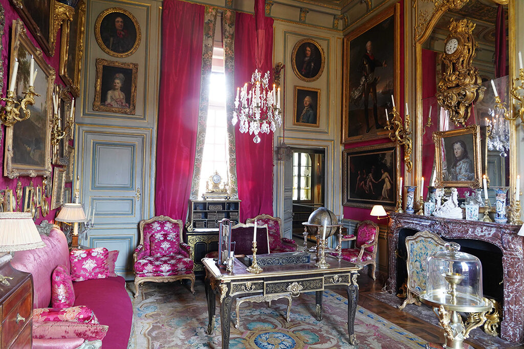 Zu Besuch im Schloss (Chateau) Bataille, oto © Andreas Rosar, Fotoagentur Stuttgart