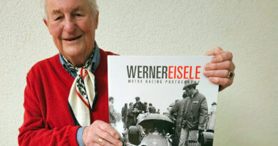 Stuttgart Motorsport Star Fotograf Werner Eisele und sein Buch, Foto: Andreas Rosar