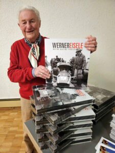 Stuttgart Motorsport Star Fotograf Werner Eisele und sein Buch, Foto: Andreas Rosar